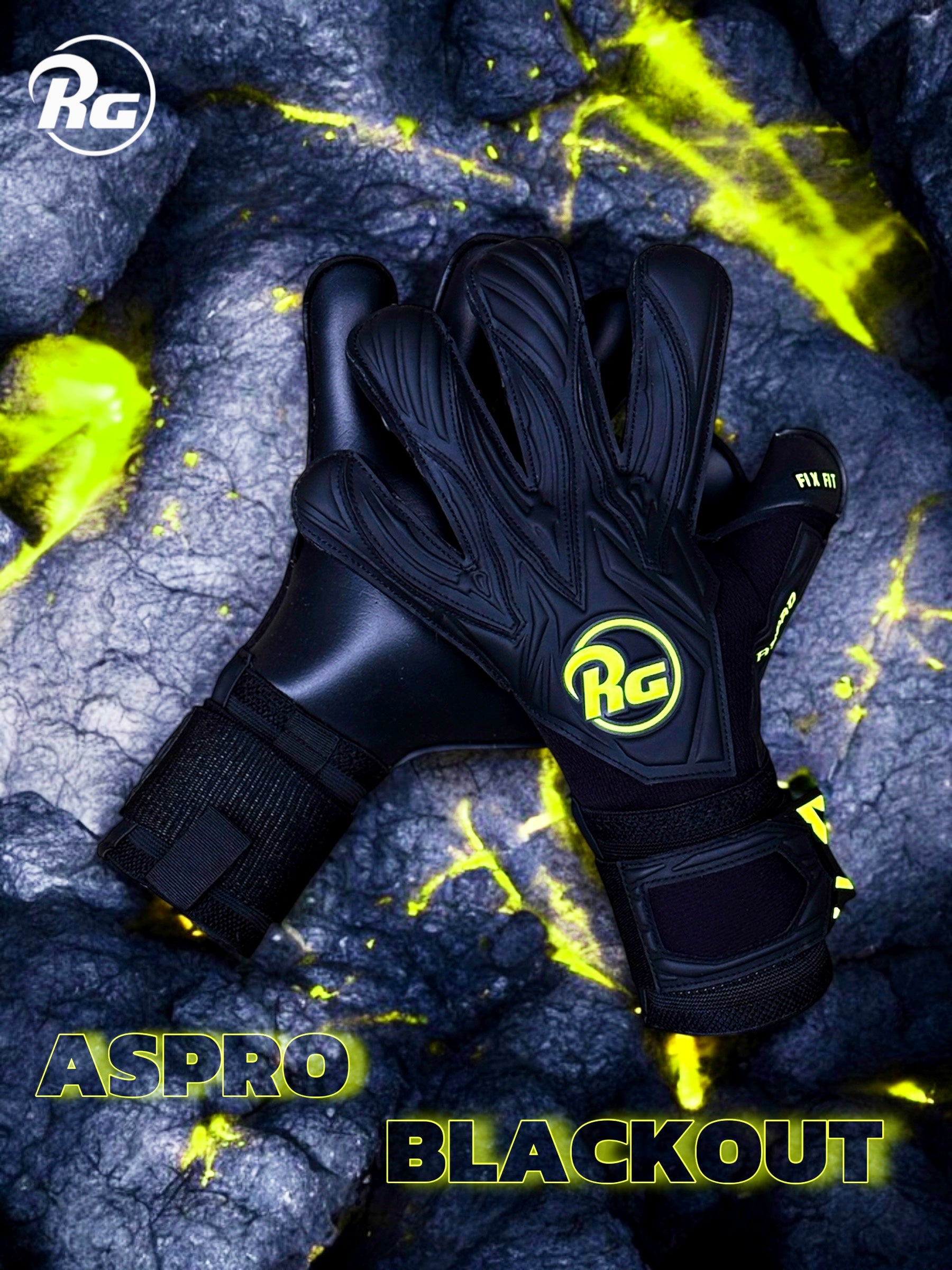 blackout handschuhe RG ASPRO BLACK-OUT 25-26 – Torwartsachen